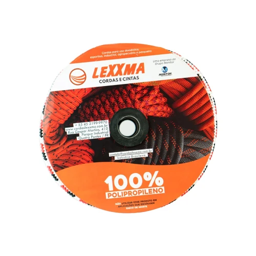 CORDA PP LEXXMA 12,0MM ROLO - 140 METROS  