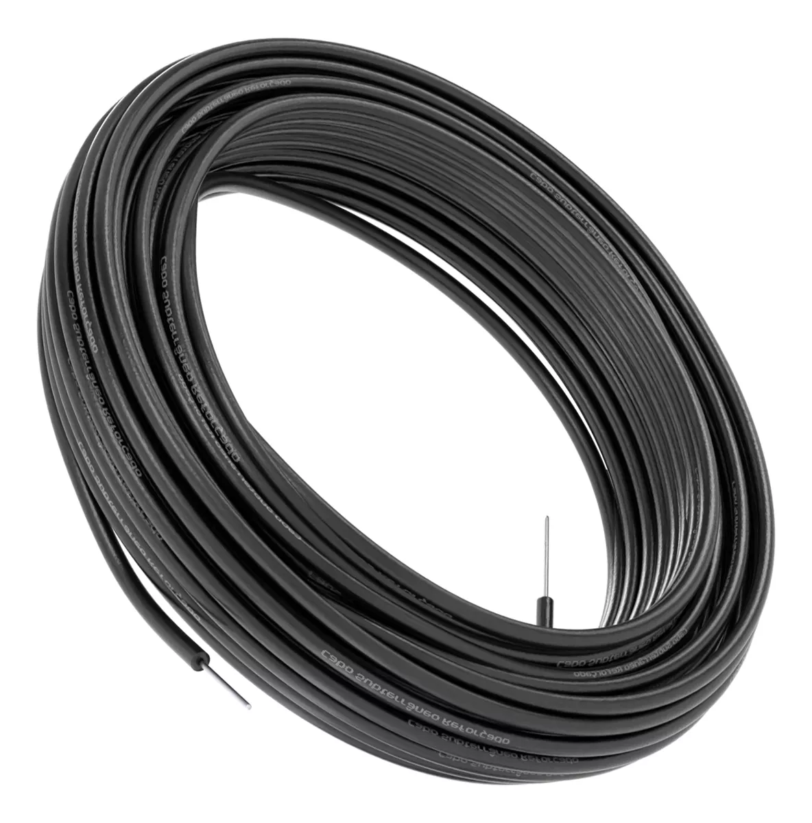 Cabo Subterrâneo 2,11 mm Preto 50Mts